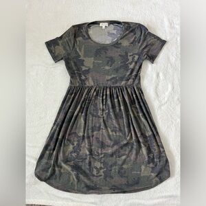 Camo Skater Dress